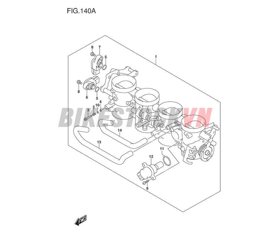 FIG-140A_BỘ HỌNG GA