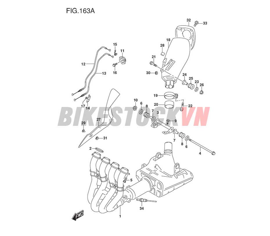 FIG-163A_ỐNG XẢ