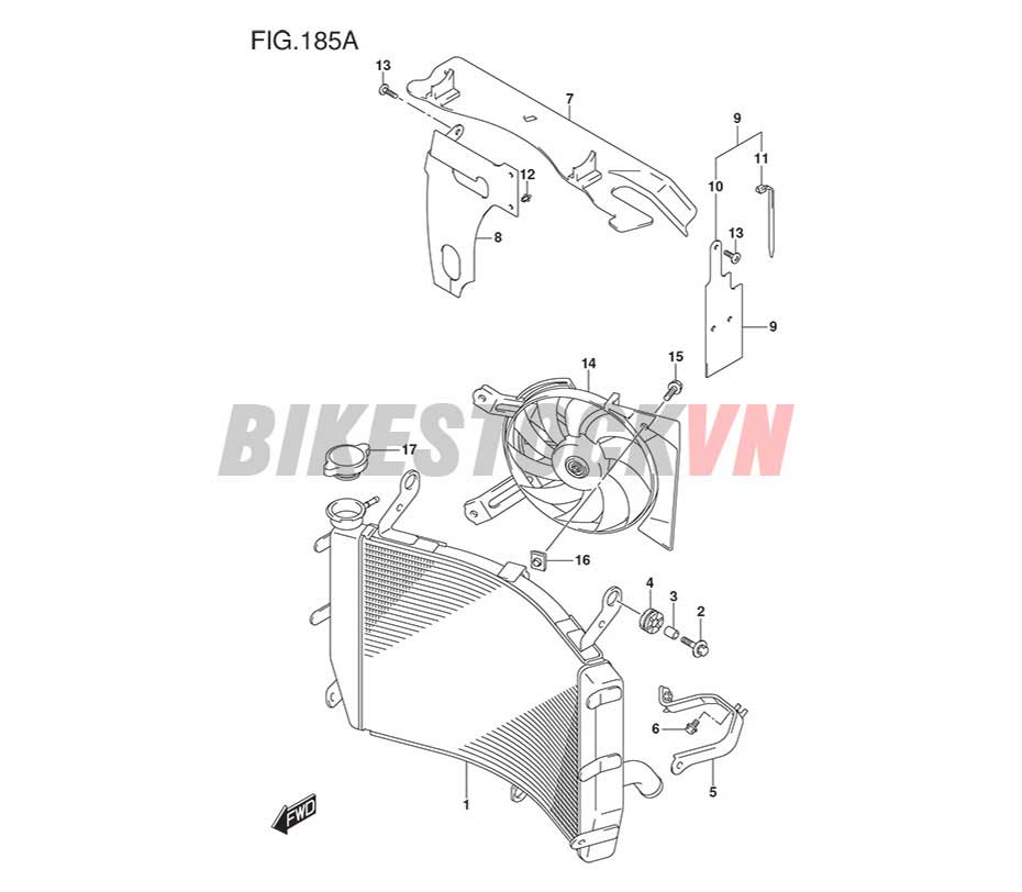 FIG-185A_KÉT TẢN NHIỆT