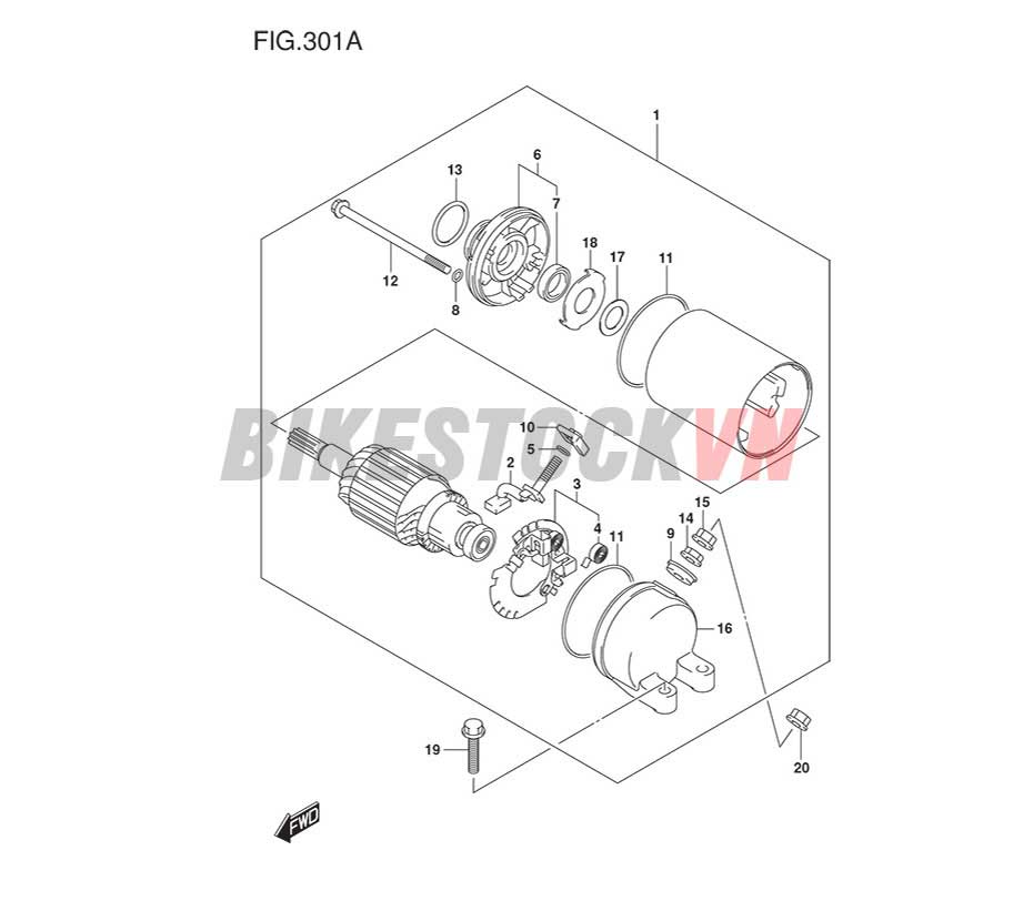 FIG-301A_MÔ TƠ ĐỀ