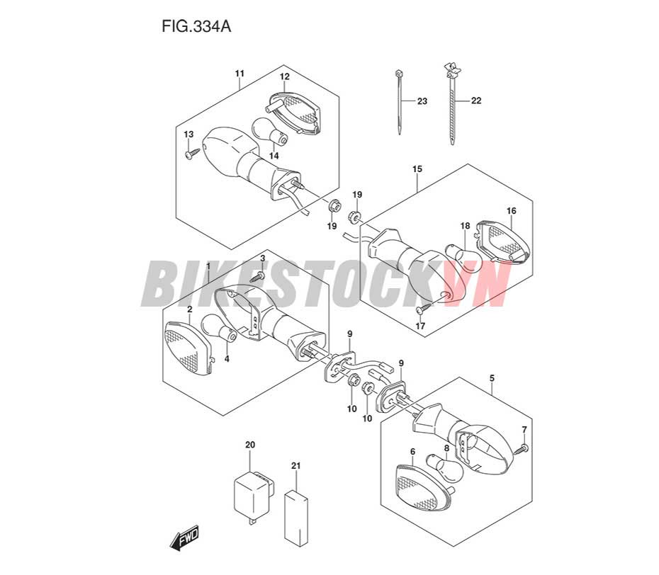 FIG-334A_ĐÈN BÁO RẼ