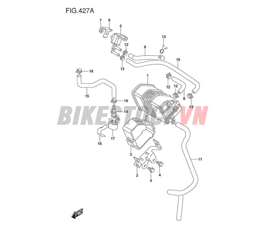 FIG-427A_HỆ THỐNG LỌC KHÍ BÌNH XĂNG