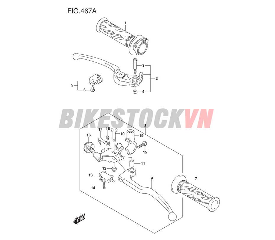 FIG-467A_TAY NẮM