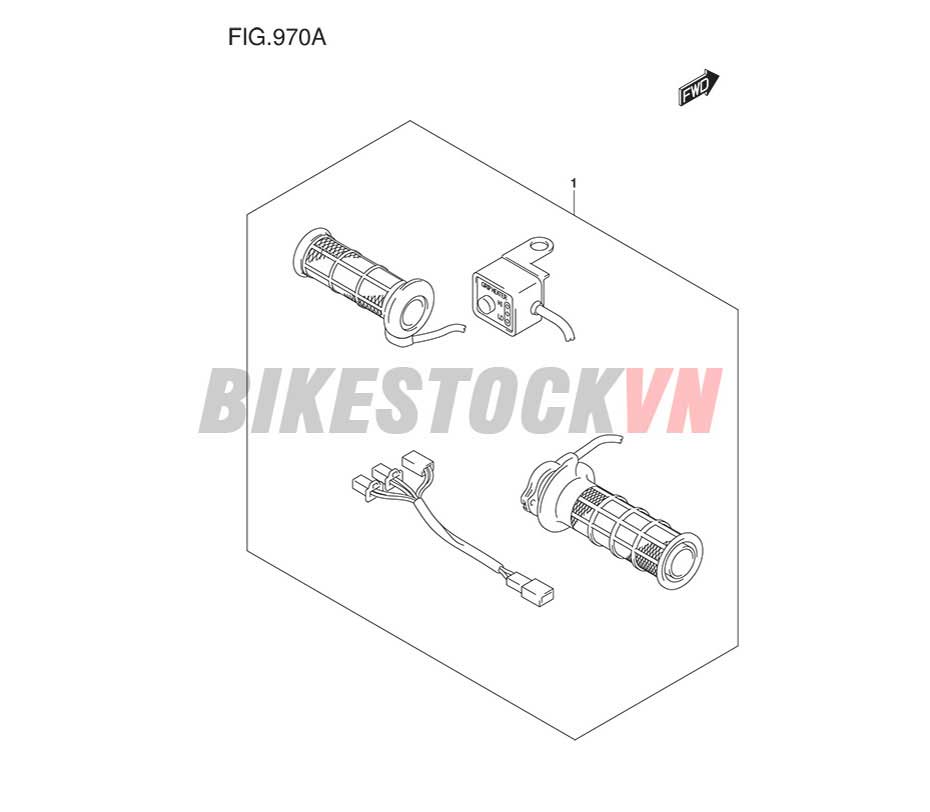 FIG-970A_PHỤ KIỆN TUỲ CHỌN TAY NẮM