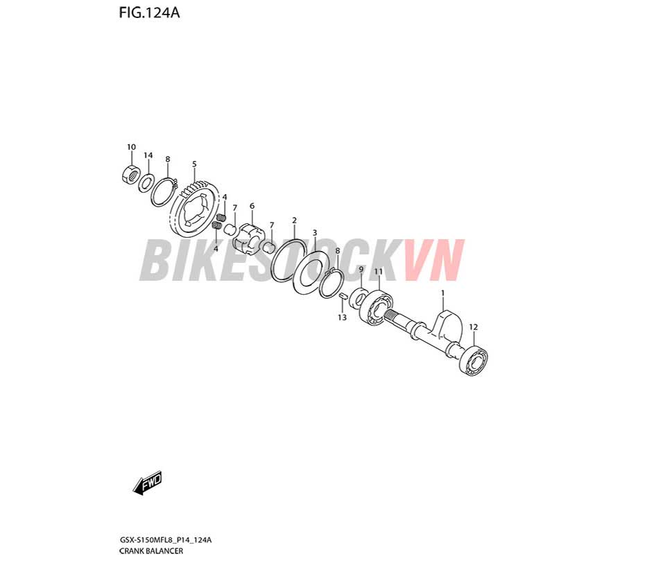 FIG-124A_TRỤC CÂN BẰNG