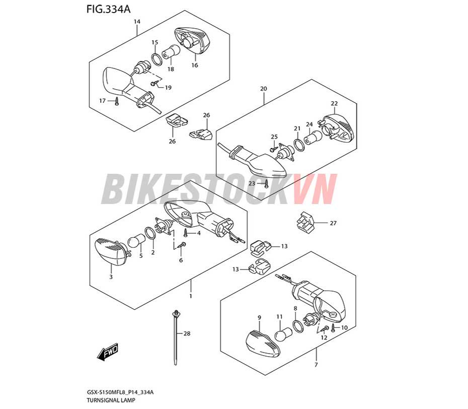 FIG-334A_ĐÈN BÁO RẼ