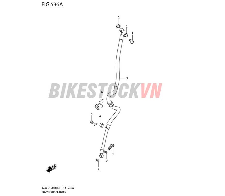 FIG-536A_DÂY THẮNG TRƯỚC