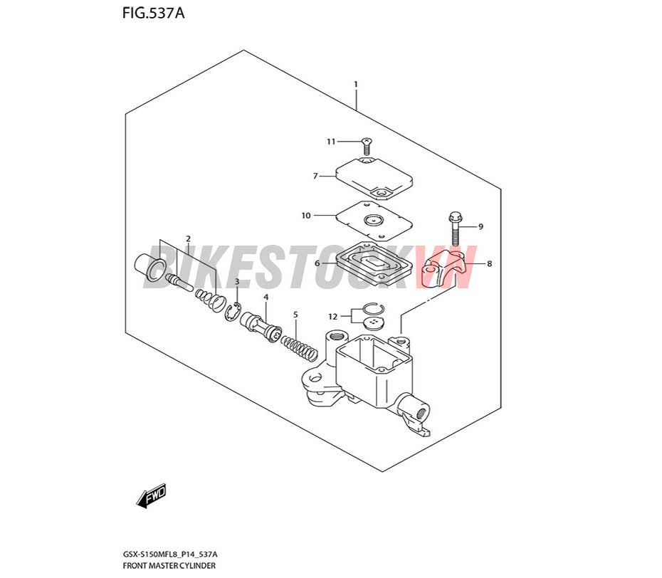 FIG-537A_XI LANH CHÍNH PHANH TRƯỚC