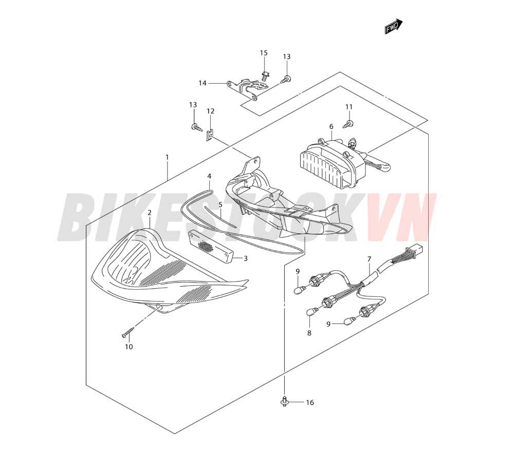 REAR COMBINATION LAMP