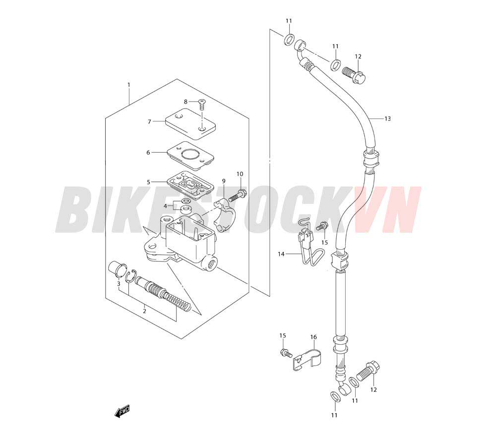 FRONT MASTER CYLINDER