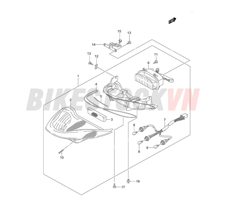 REAR COMBINATION LAMP