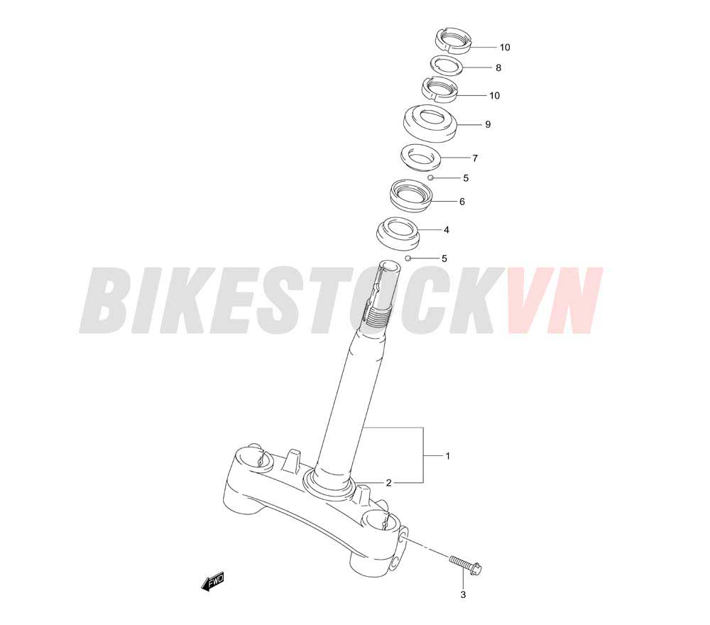 FRONT FORK BRACKET