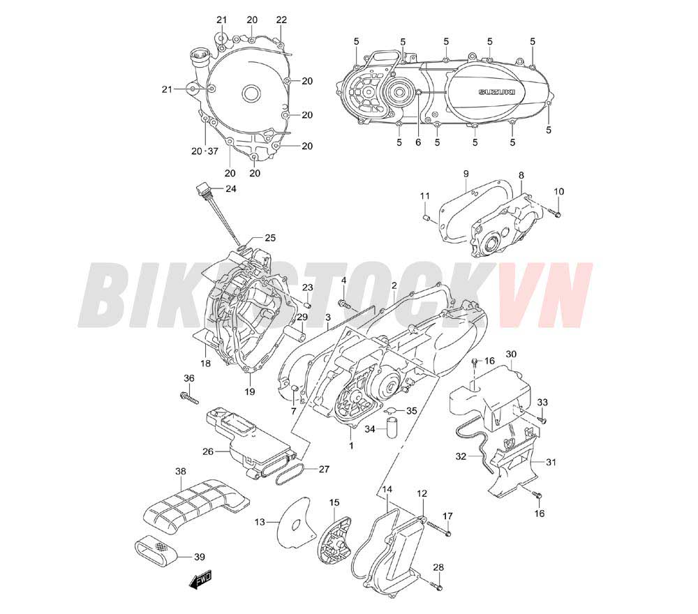 CRANKCASE COVER