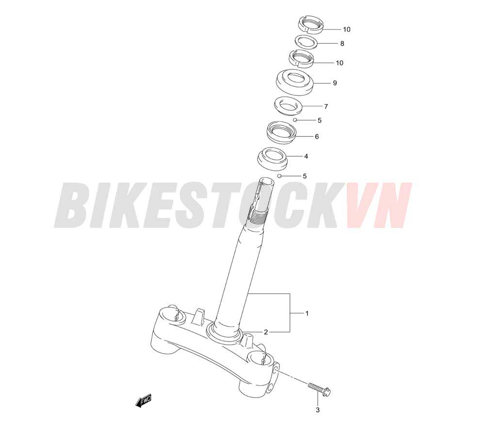 FRONT FORK BRACKET