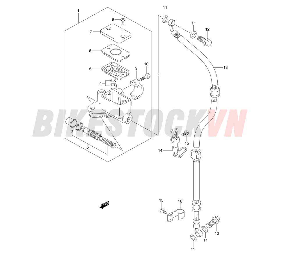 FRONT MASTER CYLINDER