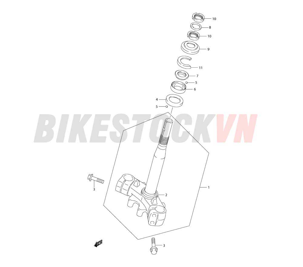 FRONT FORK BRACKET