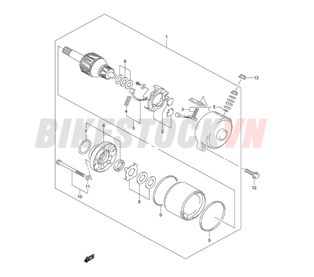 STARTING MOTOR