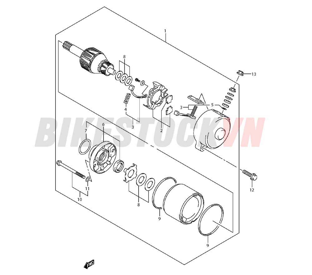 STARTING MOTOR