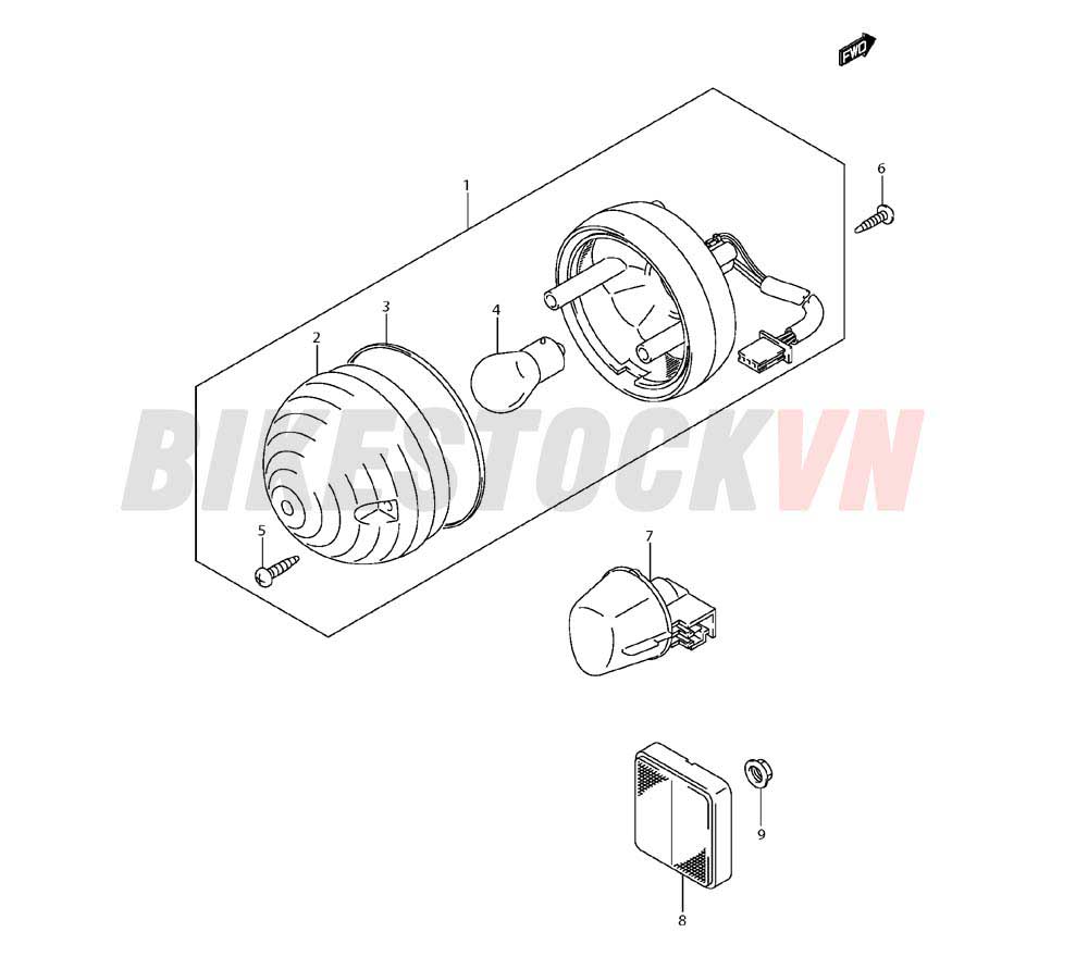 REAR COMBINATION LAMP