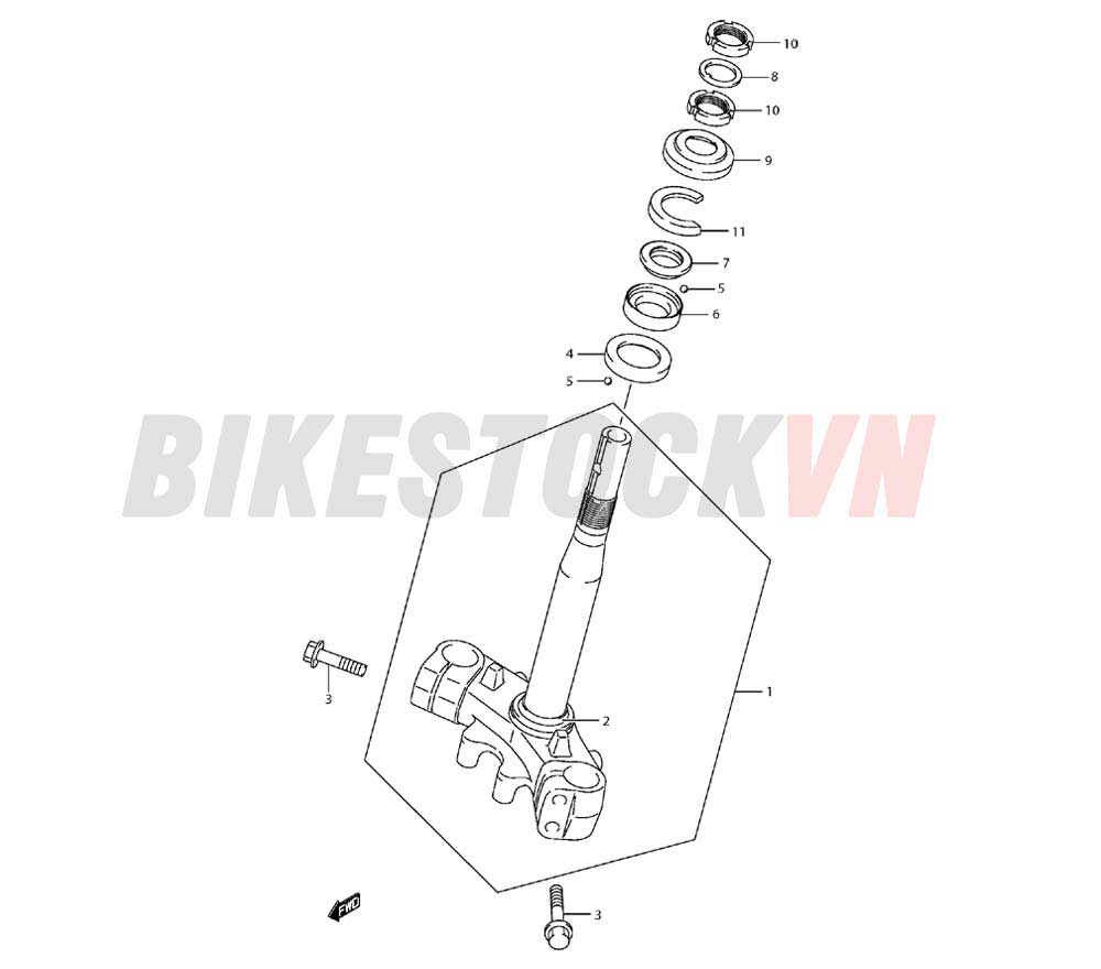 FRONT FORK BRACKET