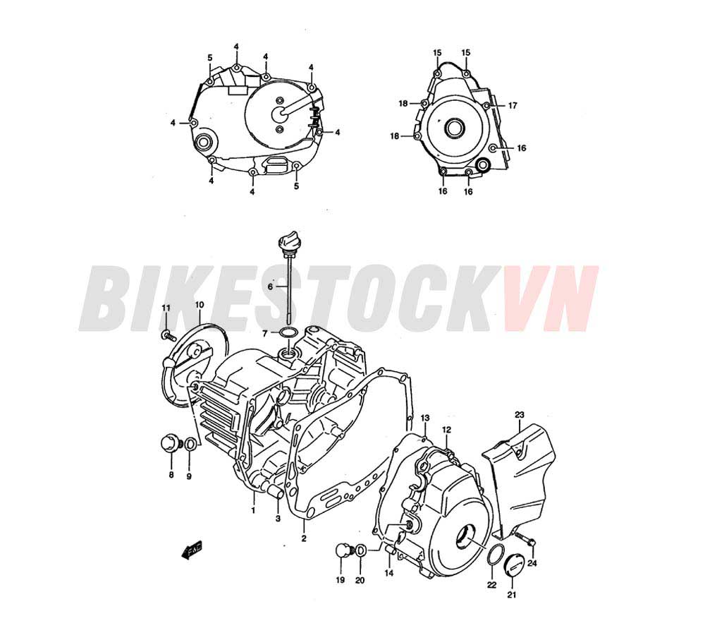 CRANKCASE COVER 1