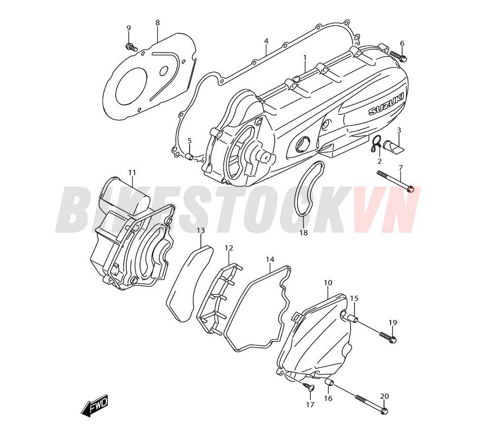 CRANKCASE COVER