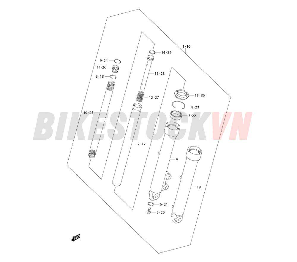 FRONT FORK DAMPER