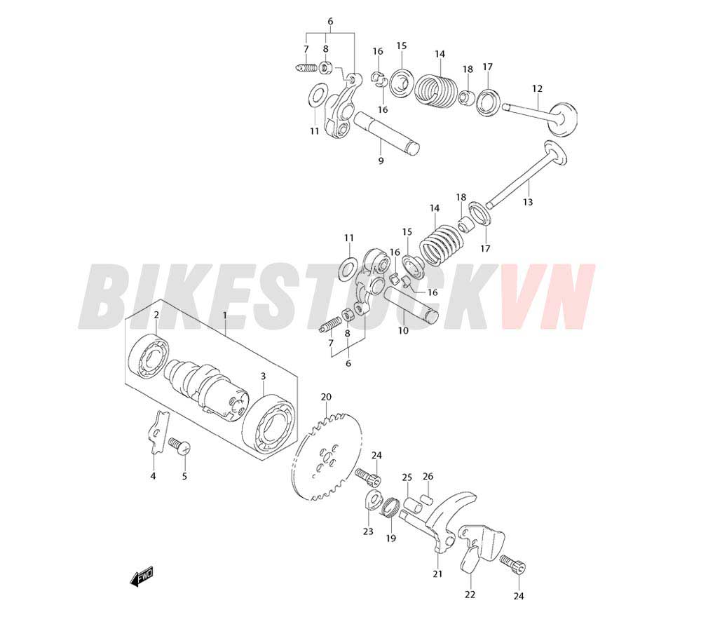 CAM SHAFT/VALVE