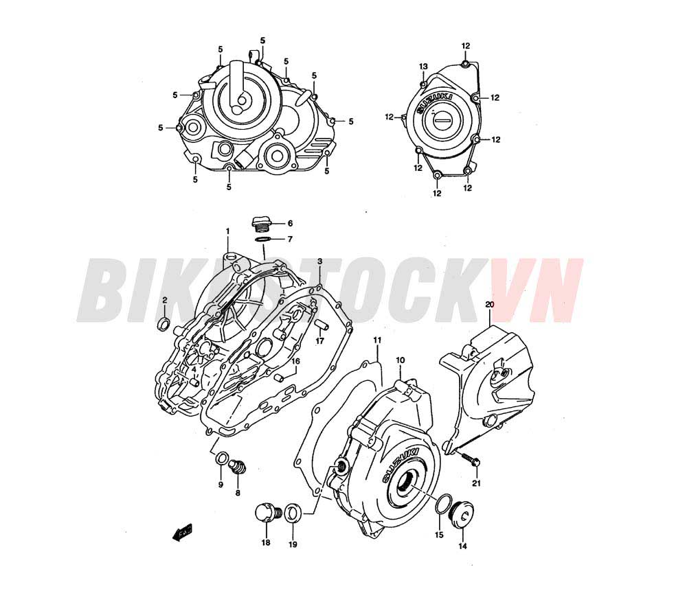 CRANKCASE COVER