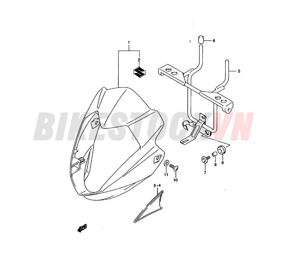 HEADLAMP HOUSING