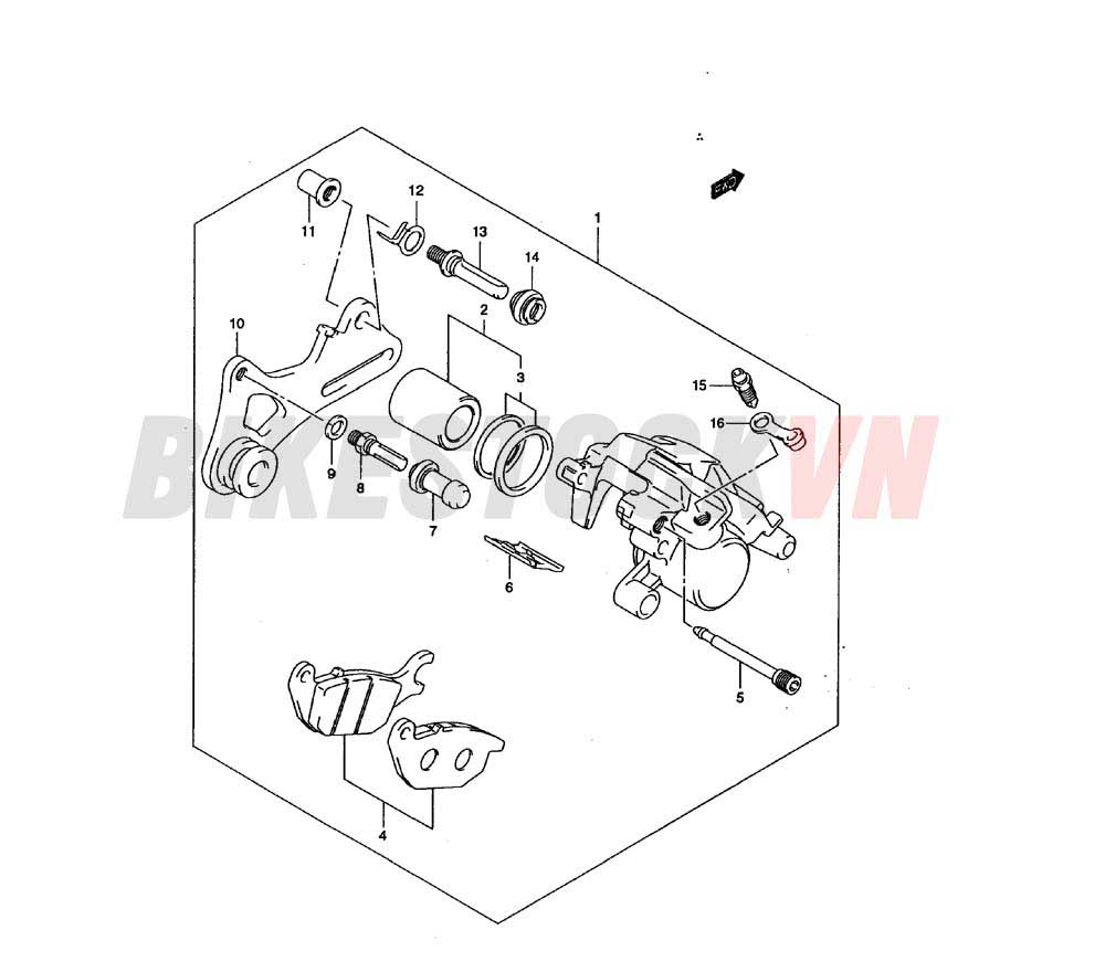 REAR CALIPER