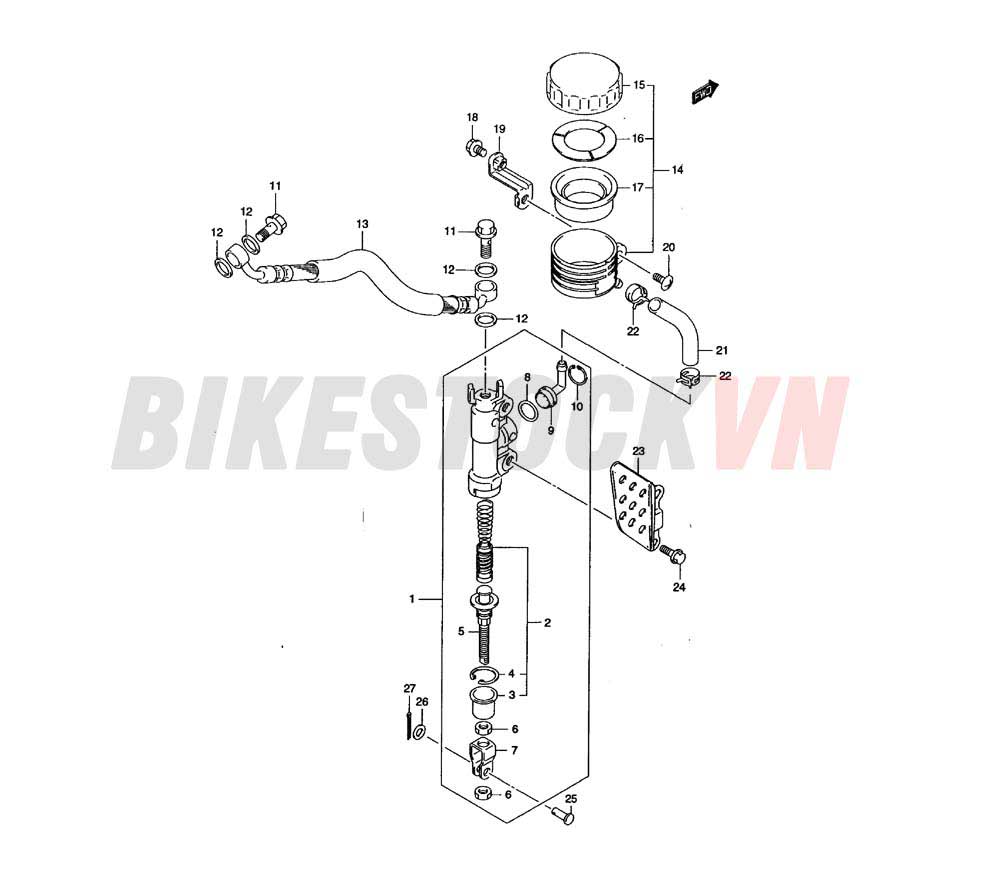 REAR MASTER CALIPER