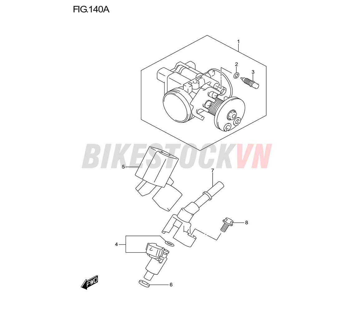 FIG-140A_BỘ HỌNG GA