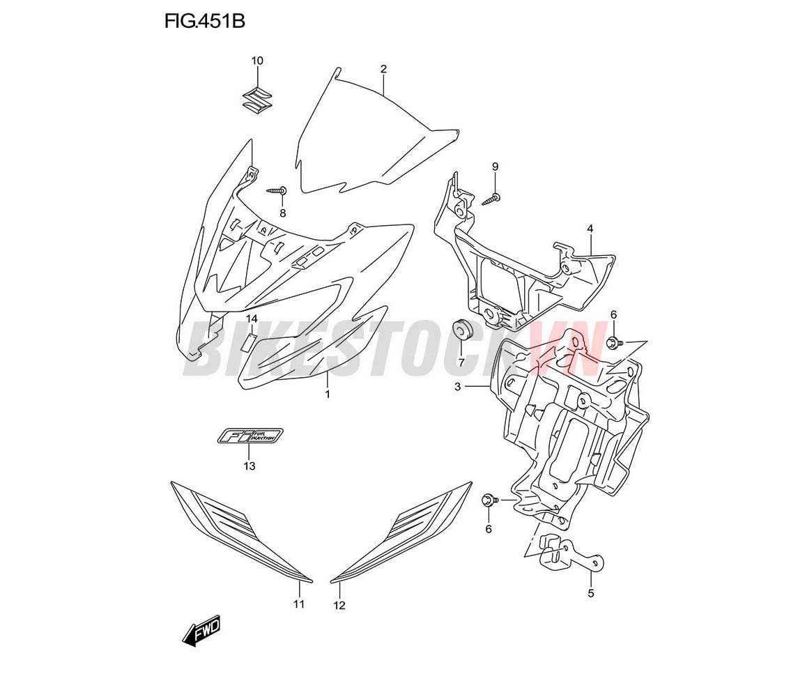 FIG-451B_ỐP ĐẦU ĐÈN