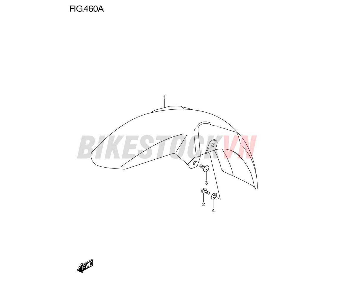 FIG-460A_CHẮN BÙN TRƯỚC