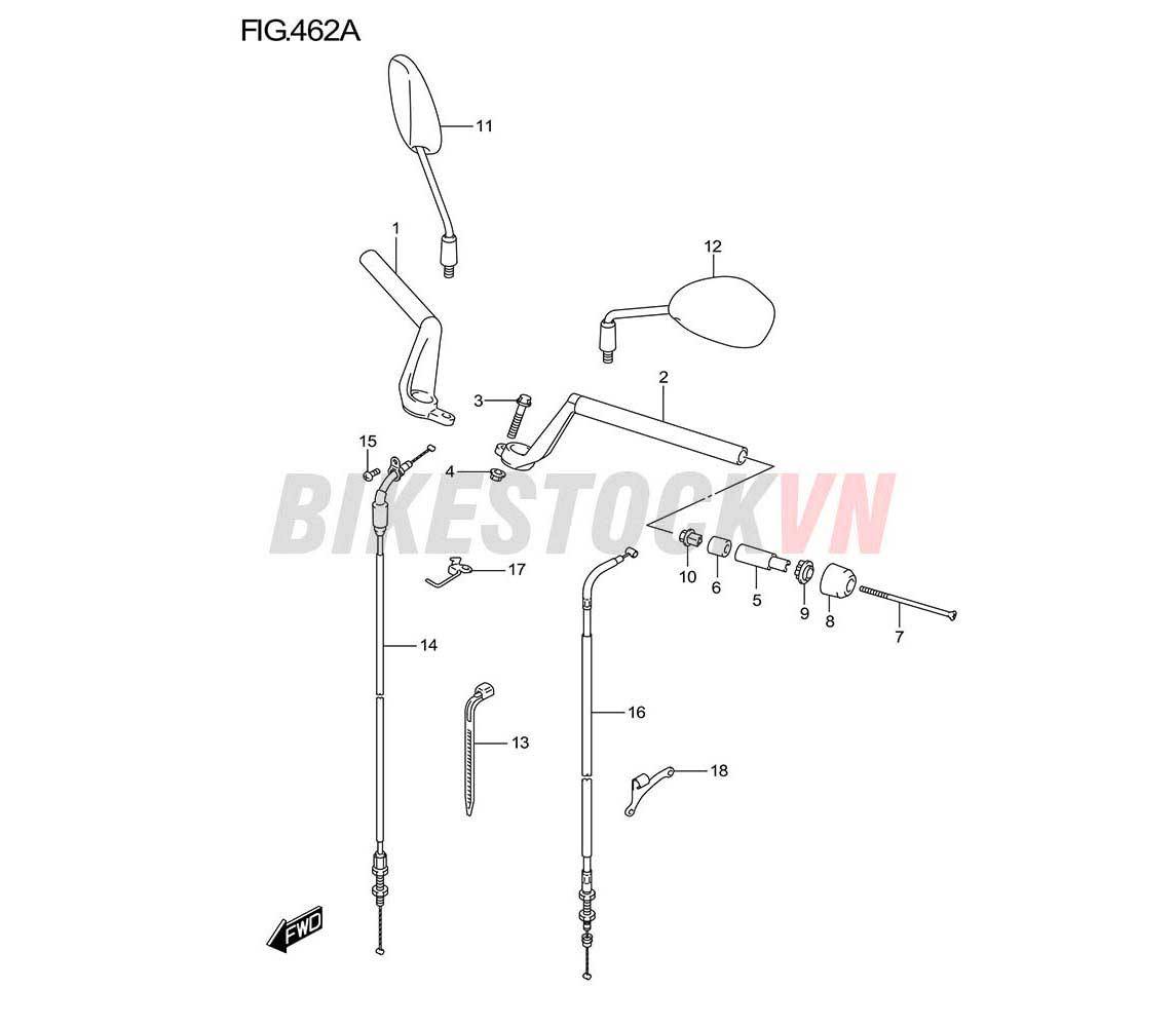 FIG-462A_ỐNG TAY LÁI