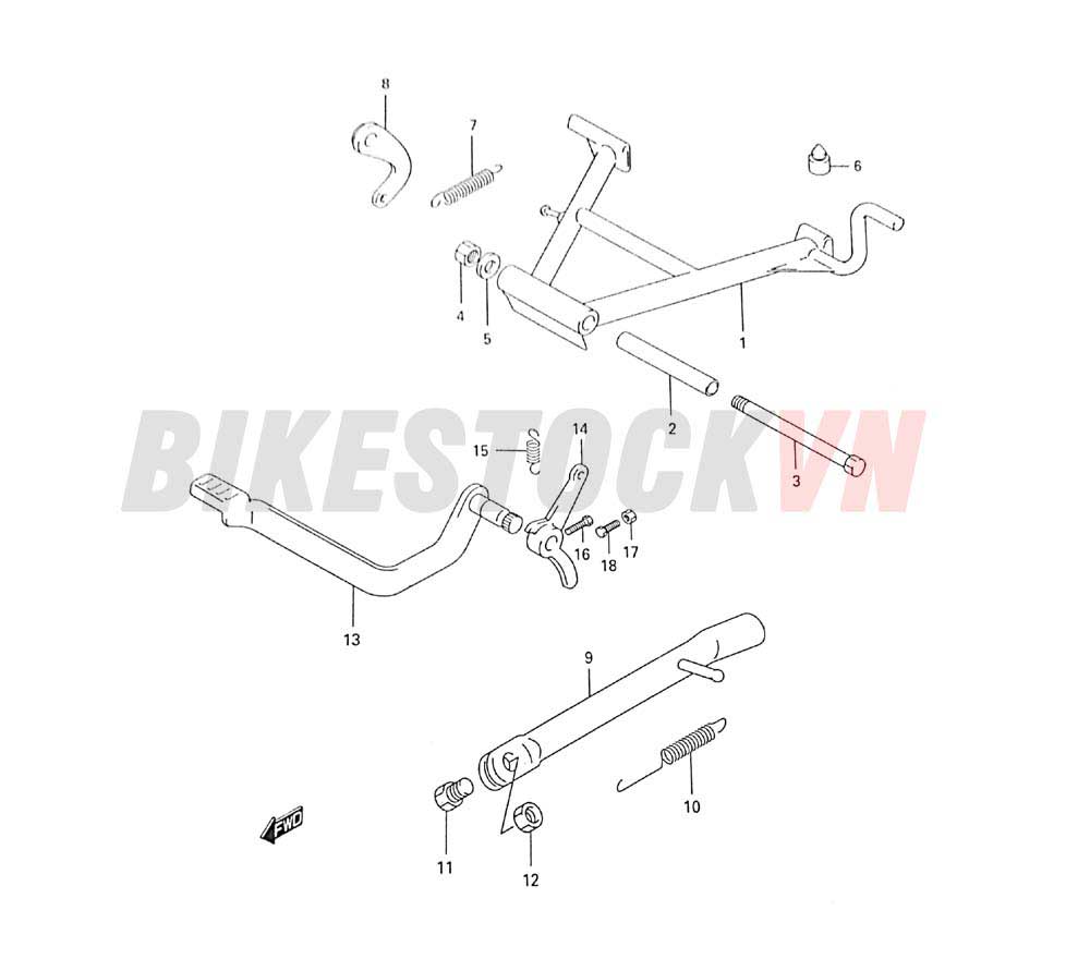 STAND-BRAKE PEDAL