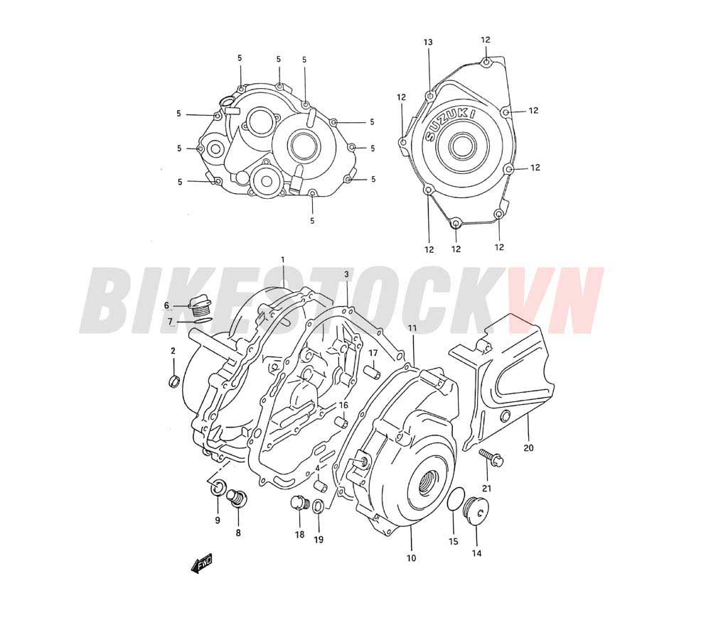 CRANKCASE COVER