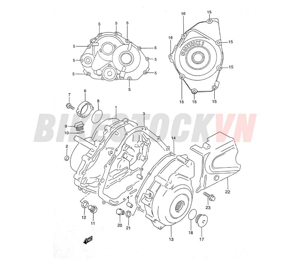 CRANKCASE COVER