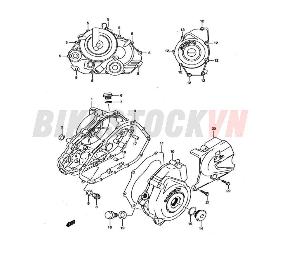 CRANKCASE COVER