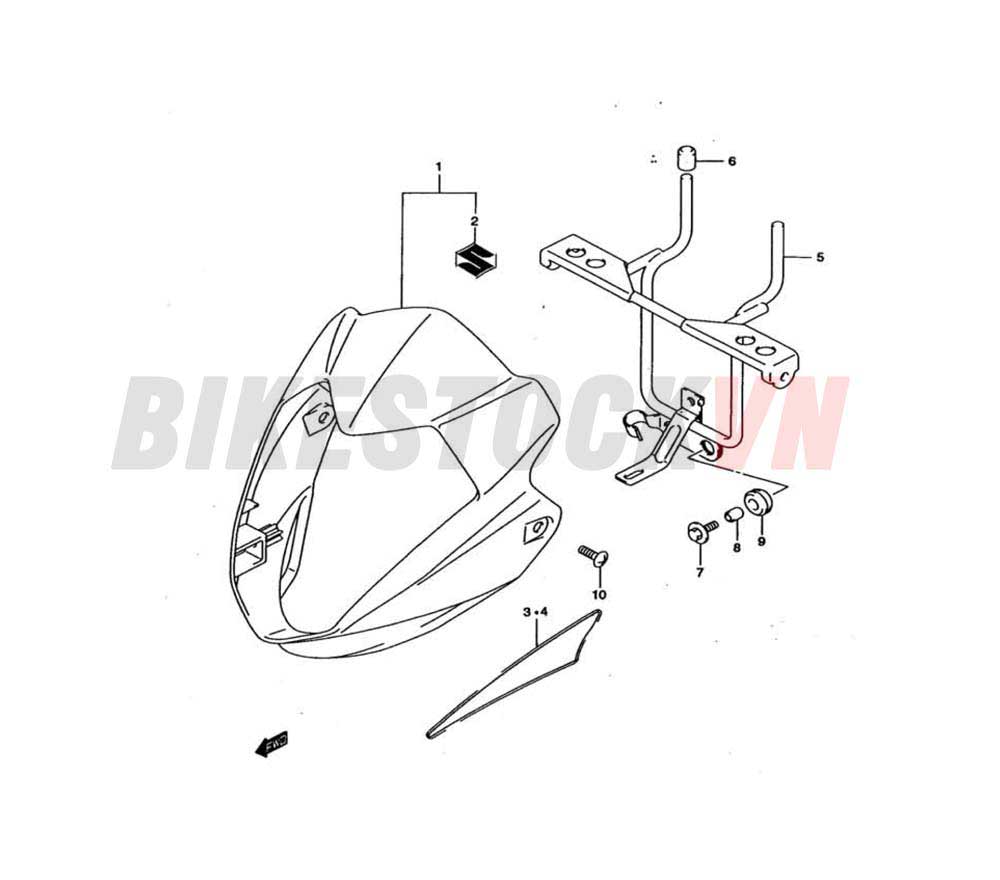 HEADLAMP HOUSING