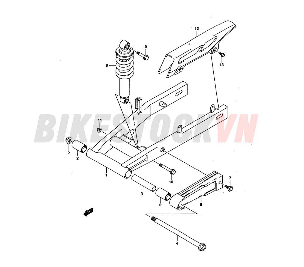 REAR SWINGING ARM