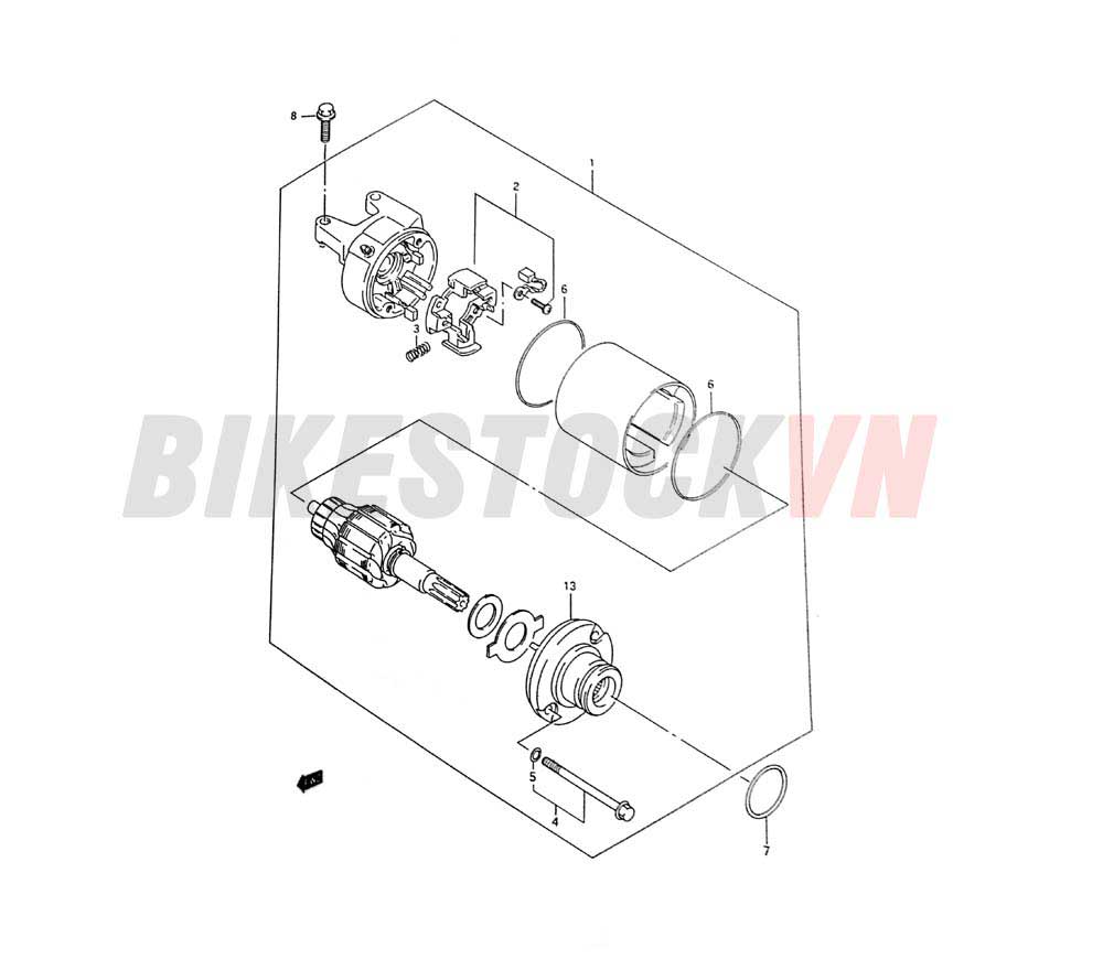 STARTER MOTOR