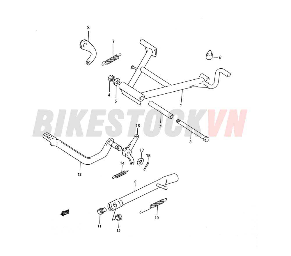 STAND-BRAKE PEDAL