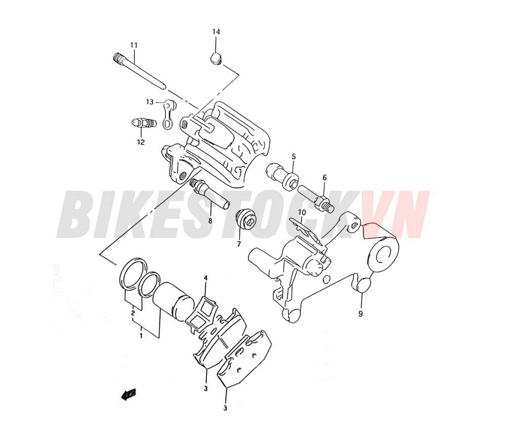 REAR CALIPER