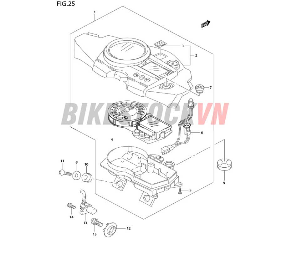 FIG-25_ĐỒNG HỒ CÔNG TƠ MÉT