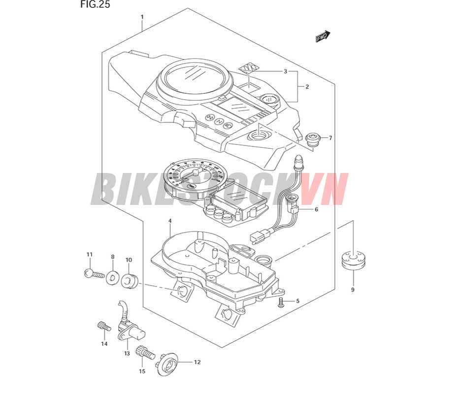 FIG-25_ĐỒNG HỒ CÔNG TƠ MÉT