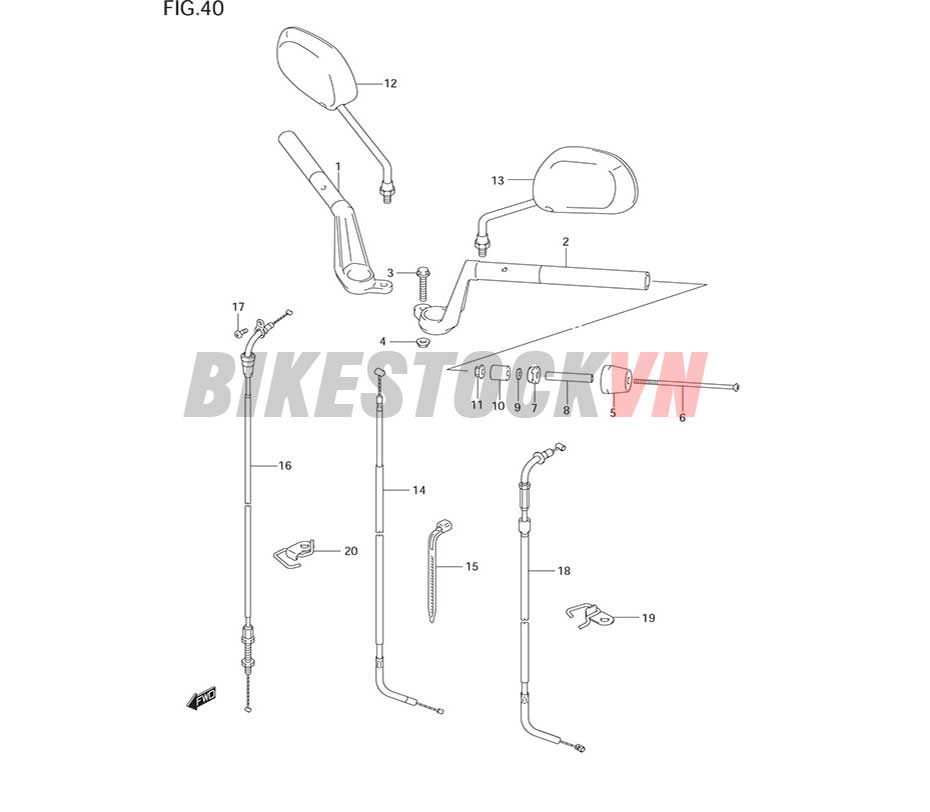 FIG-40_ỐNG TAY LÁI