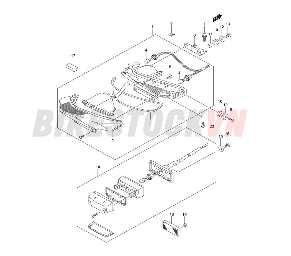 REAR COMBINATION LAMP