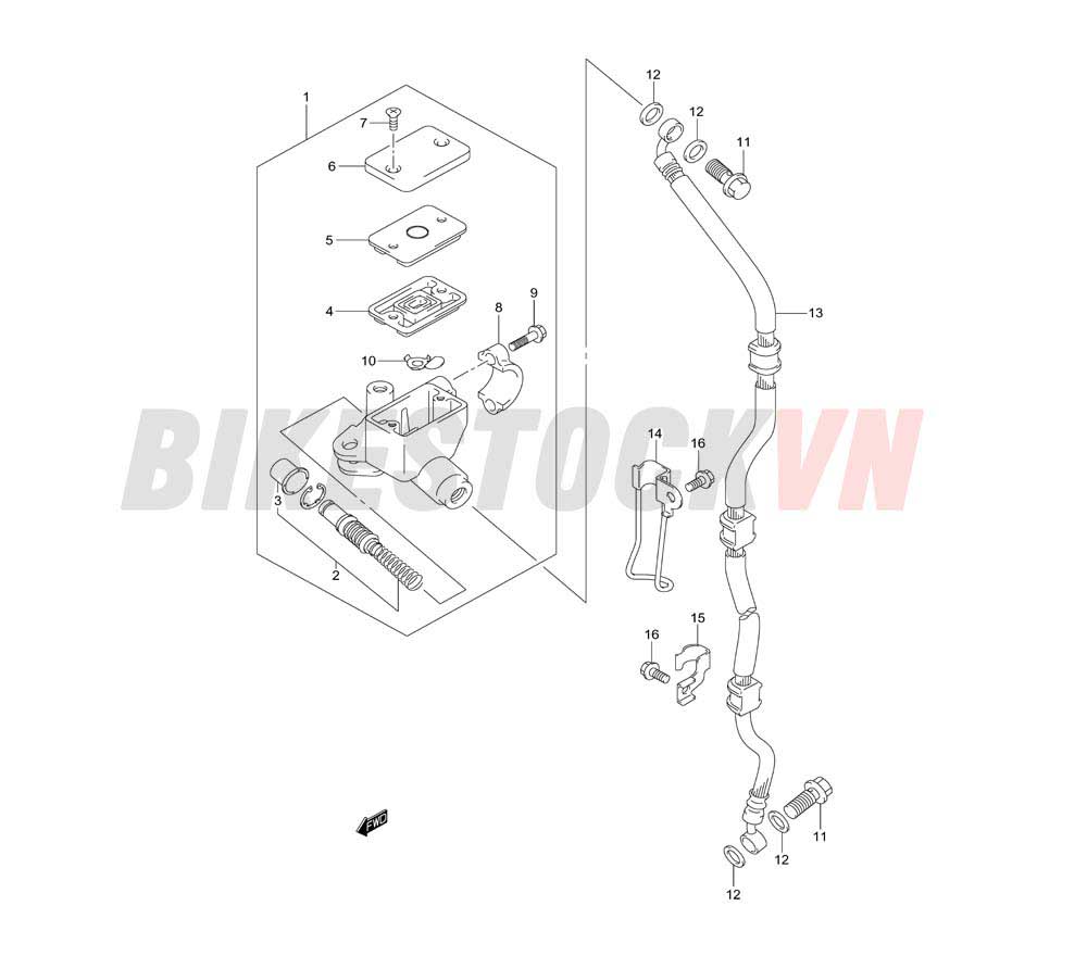 FRONT MASTER CYLINDER